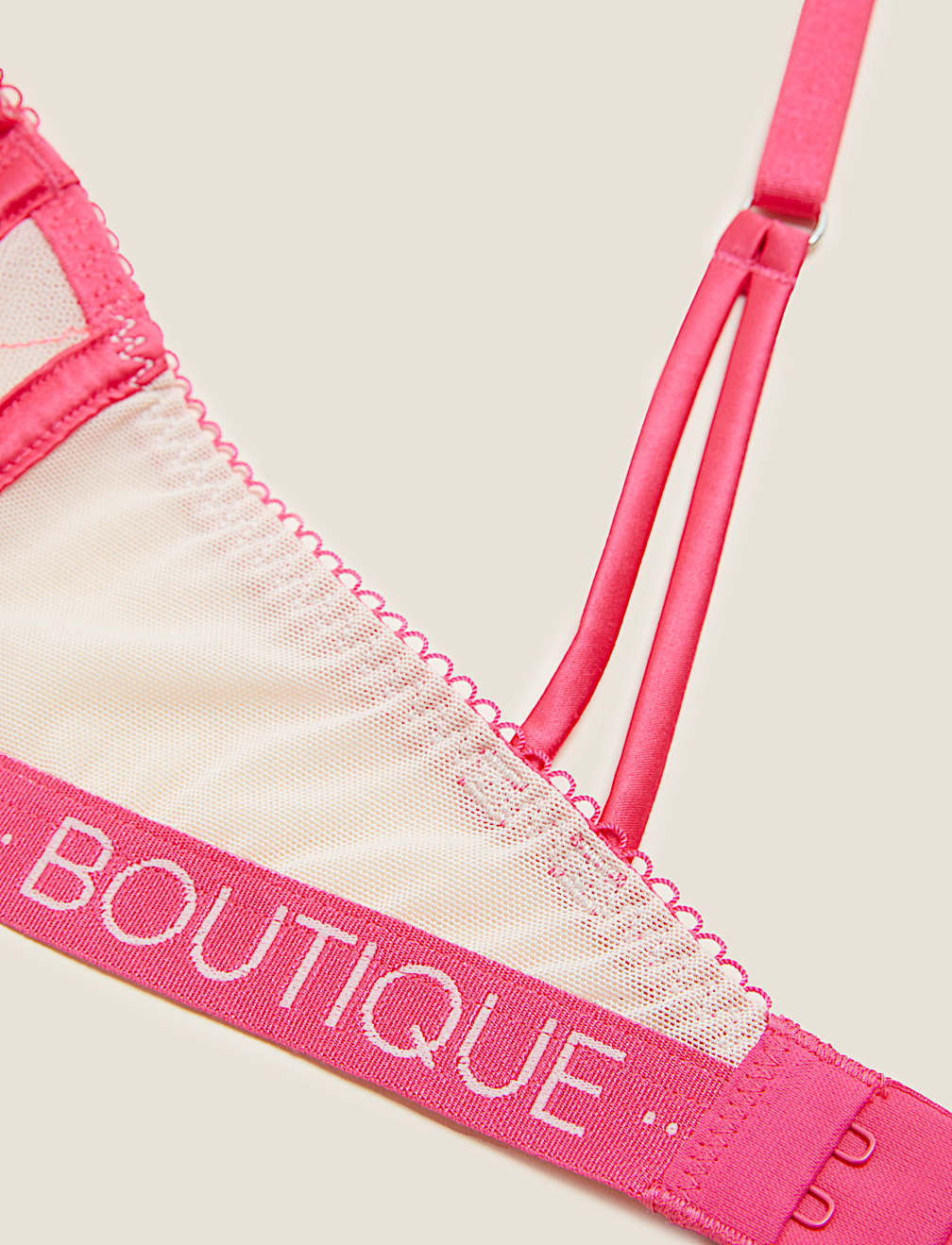 Lucia Heart Embroidery Full Cup Bra