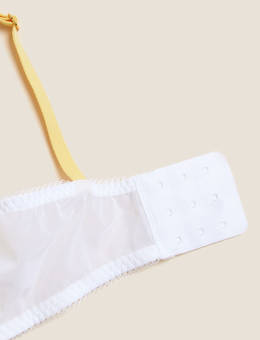 Delphy Gingham Wired Longline Balcony Bra A-E