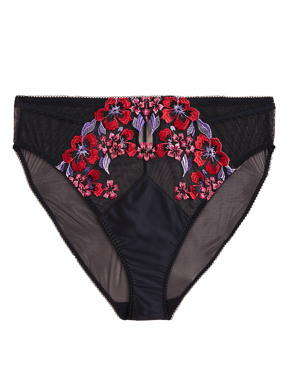 Isabella High Waisted High Leg Knickers
