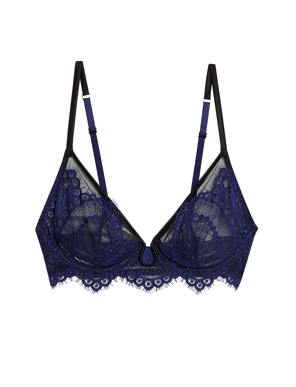 Christelle Lace Wired Plunge Bra (A-E)