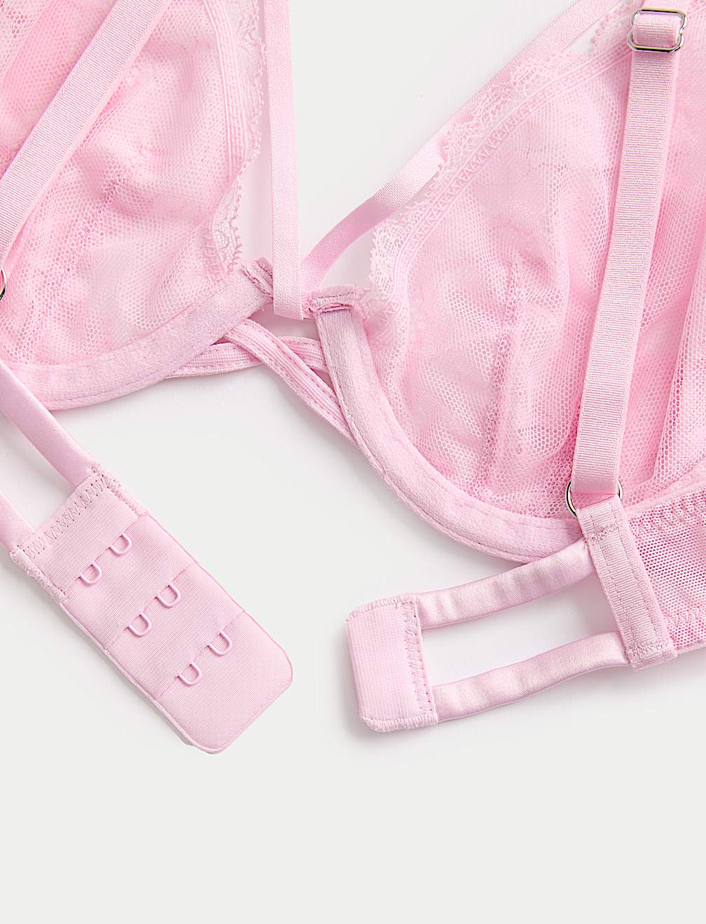 Lindy Lace Wired Plunge Bra A-E