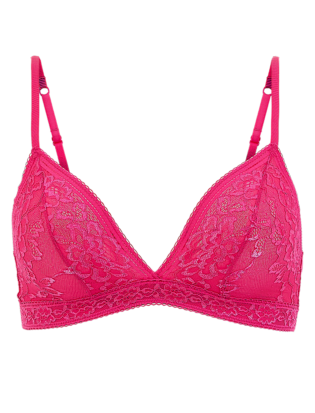 Amanda Lace Triangle Bralette