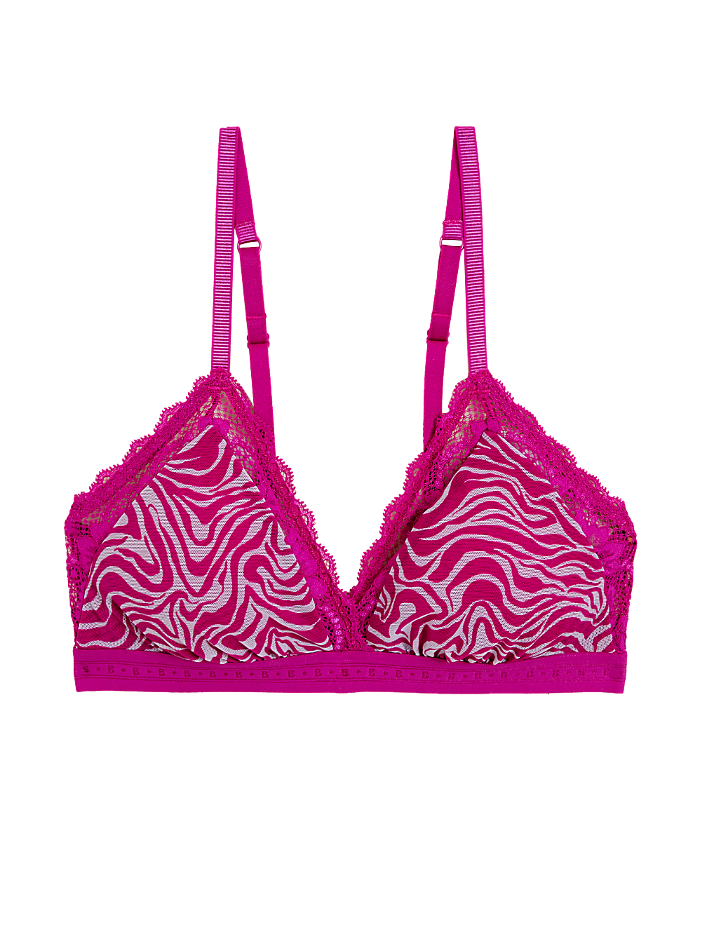 Ameli Print Non Wired Bralette