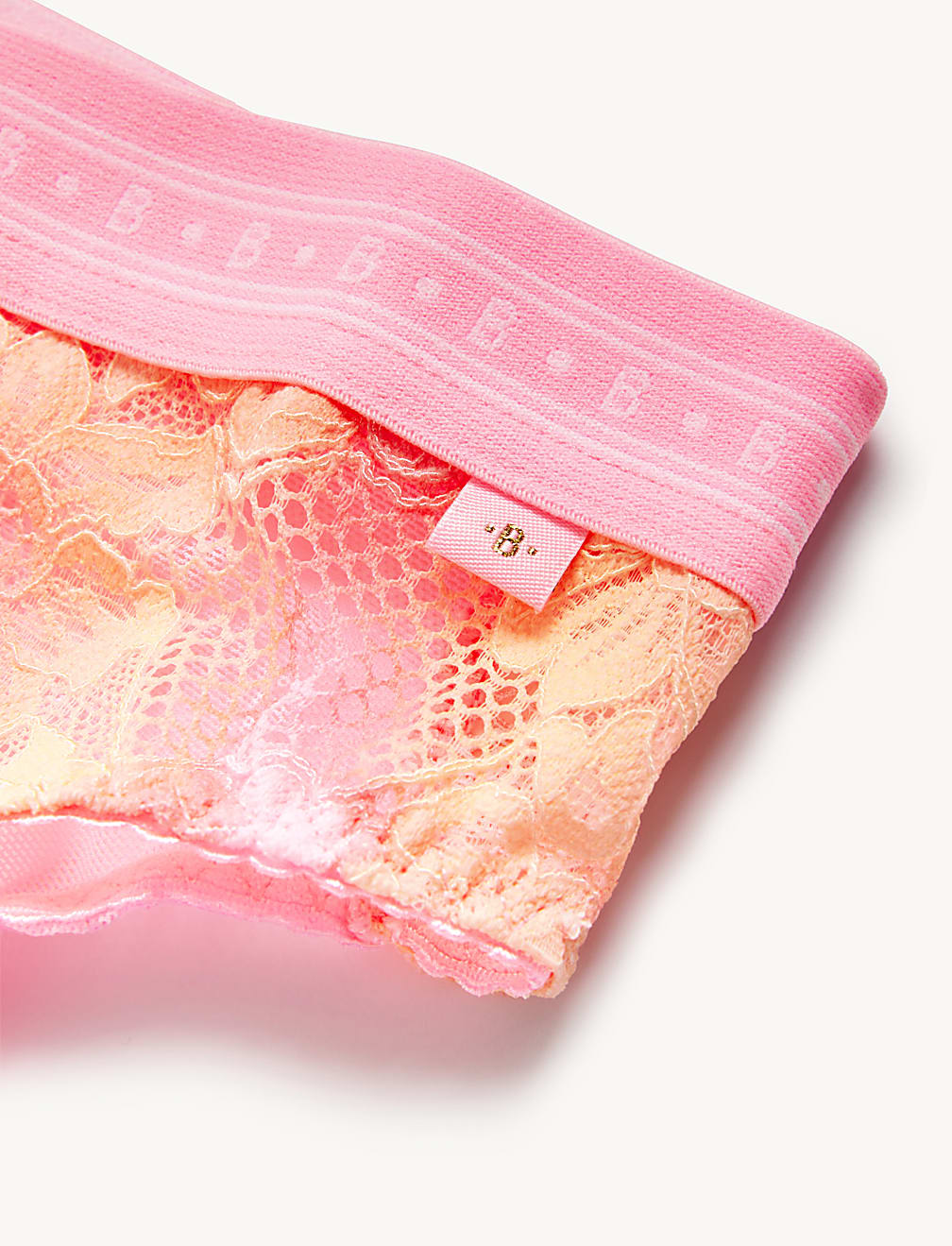 Meia Lace High Waisted High Leg Knickers