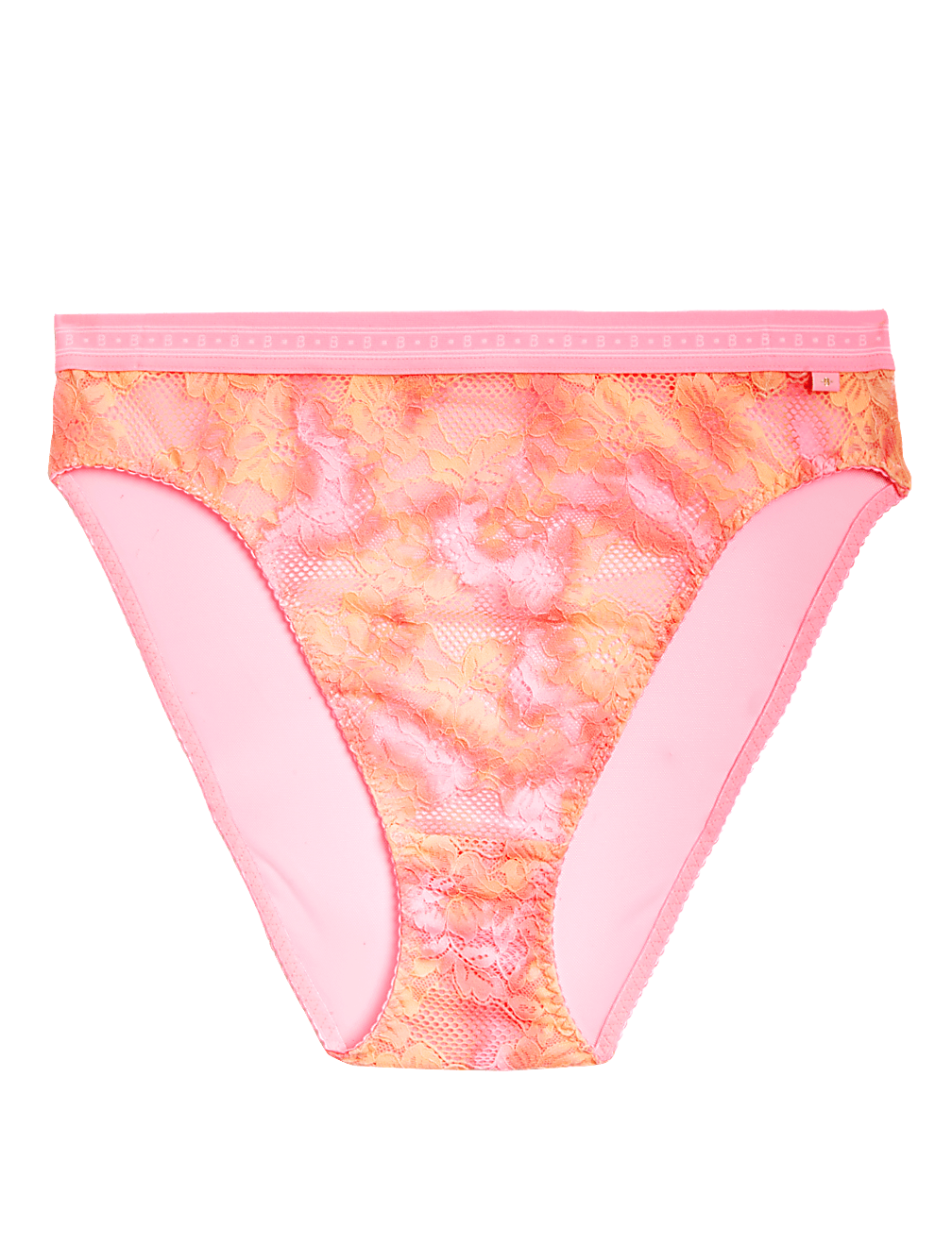Meia Lace High Waisted High Leg Knickers