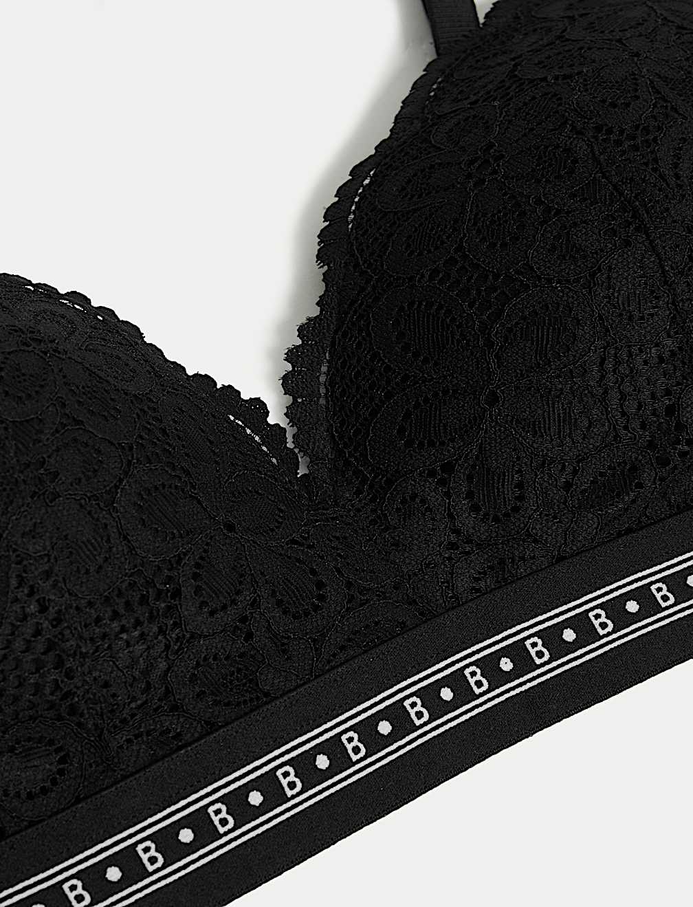 Cleo Lace Non Wired Plunge Bra (A-E)