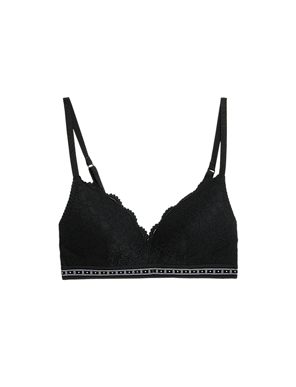 Cleo Lace Non Wired Plunge Bra (A-E)