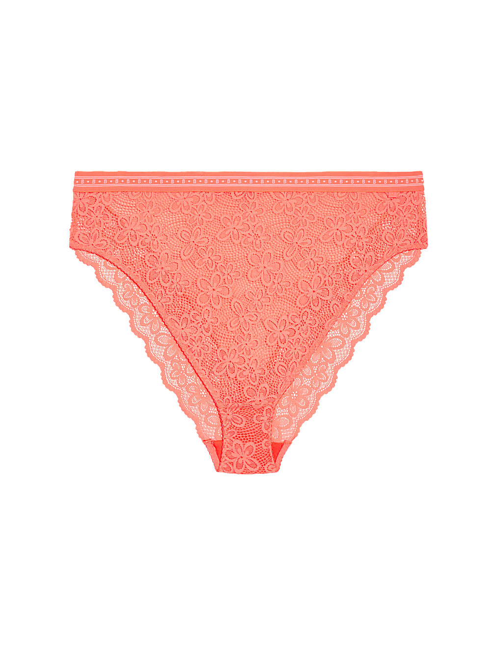 Cleo Lace High Waisted High Leg Knickers