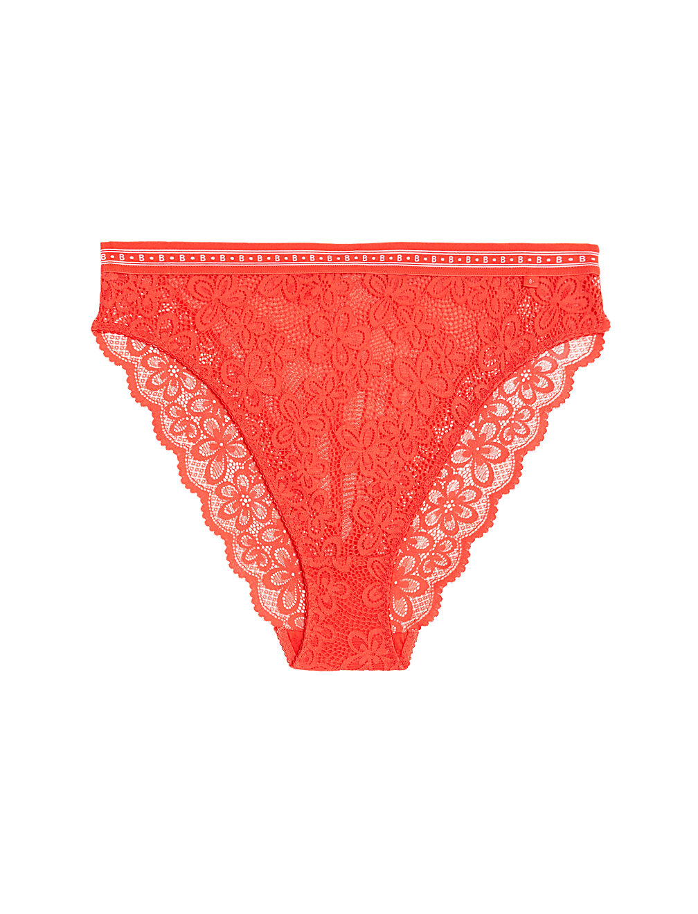 Cleo Lace High Waisted High Leg Knickers