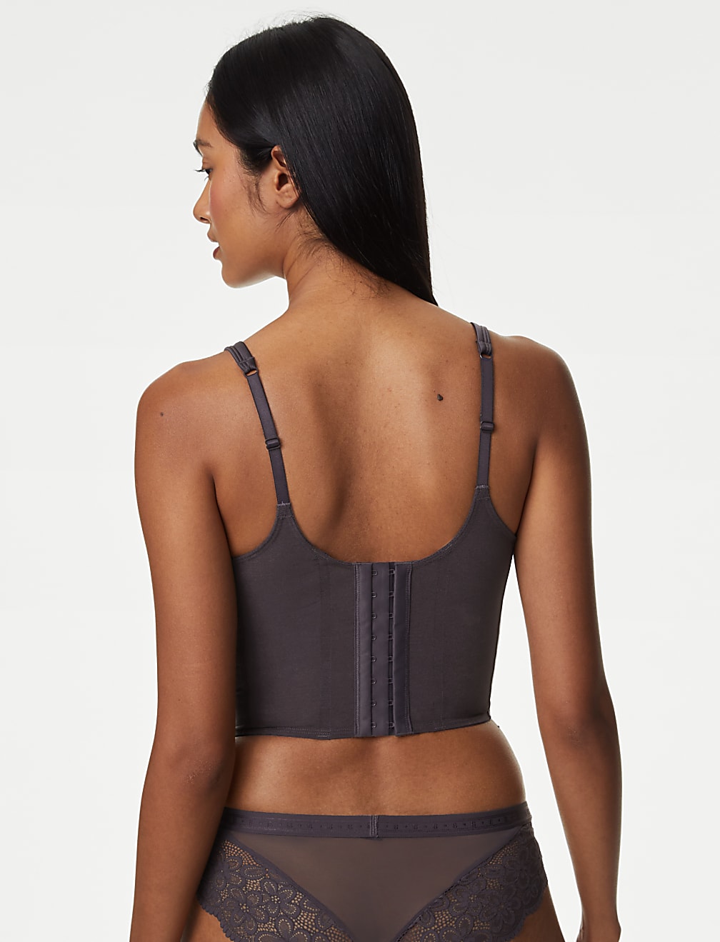 Satin Non Wired Corset