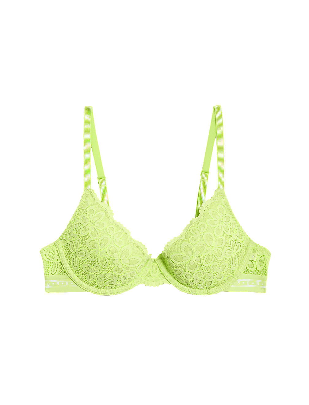 Cleo Lace Wired Demi Cup Bra
