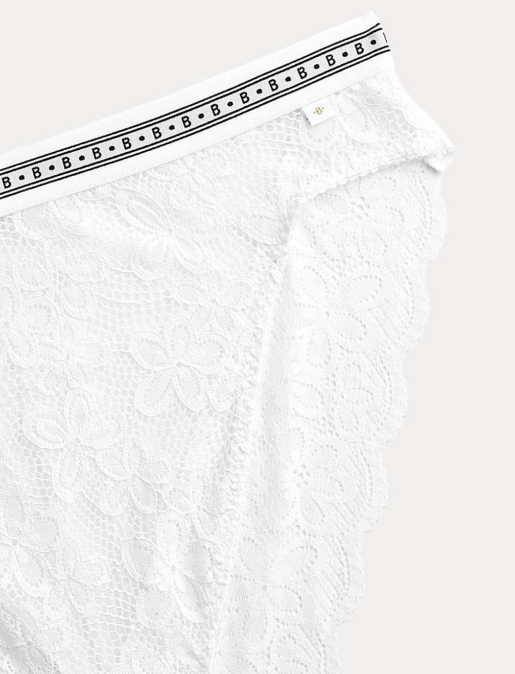 Cleo Lace High Leg Knickers