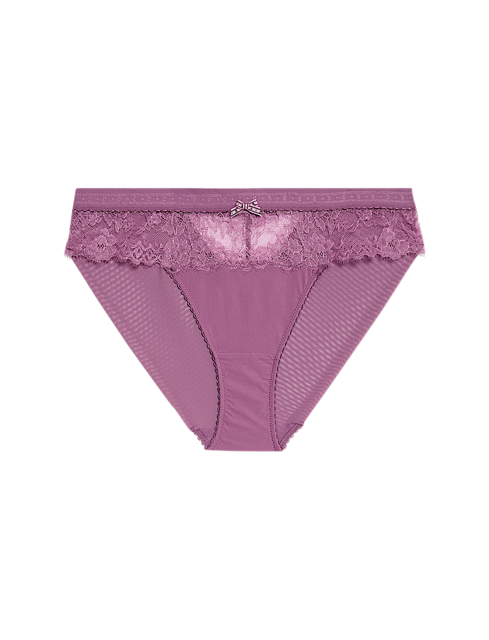 Anna Lace High Leg Knickers