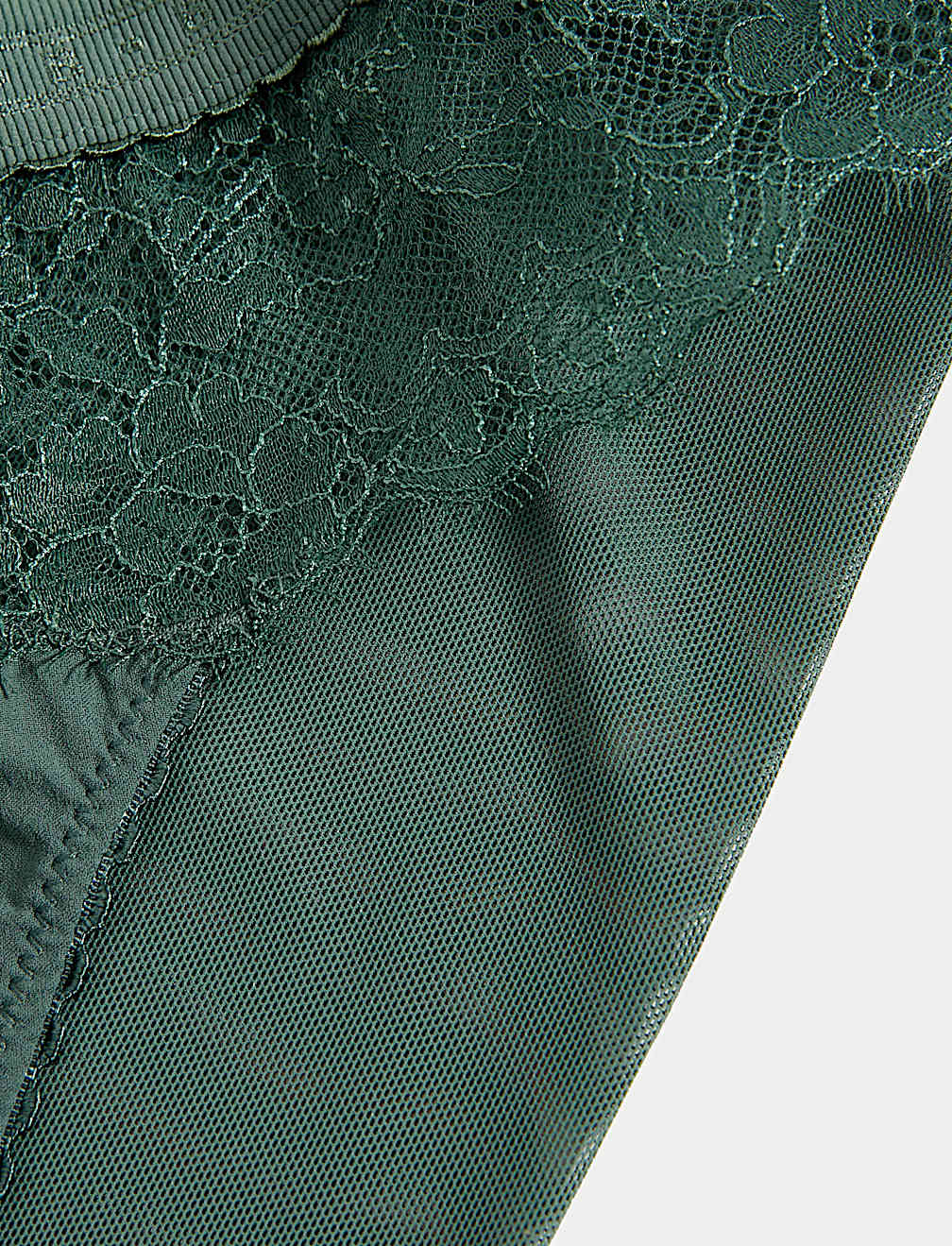 Anna Lace High Leg Knickers