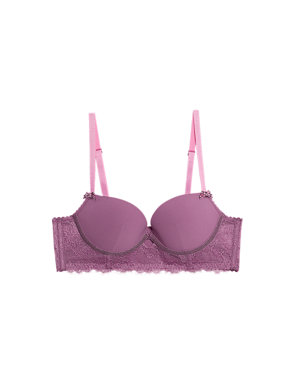 Anna Wired Longline Push-Up Balcony Bra A-E
