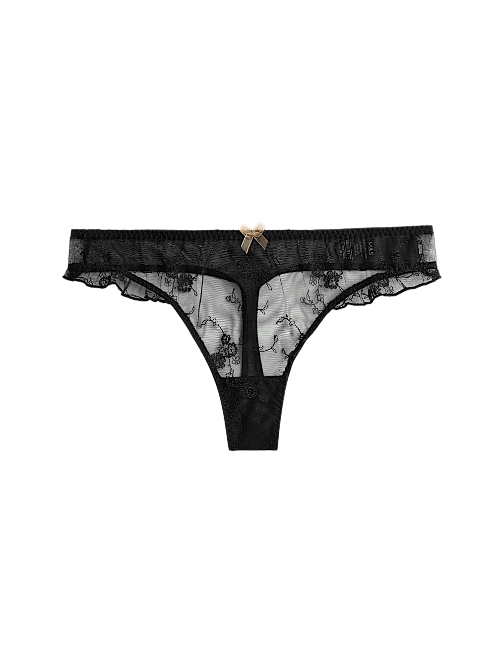 Helena Embroidery Thong