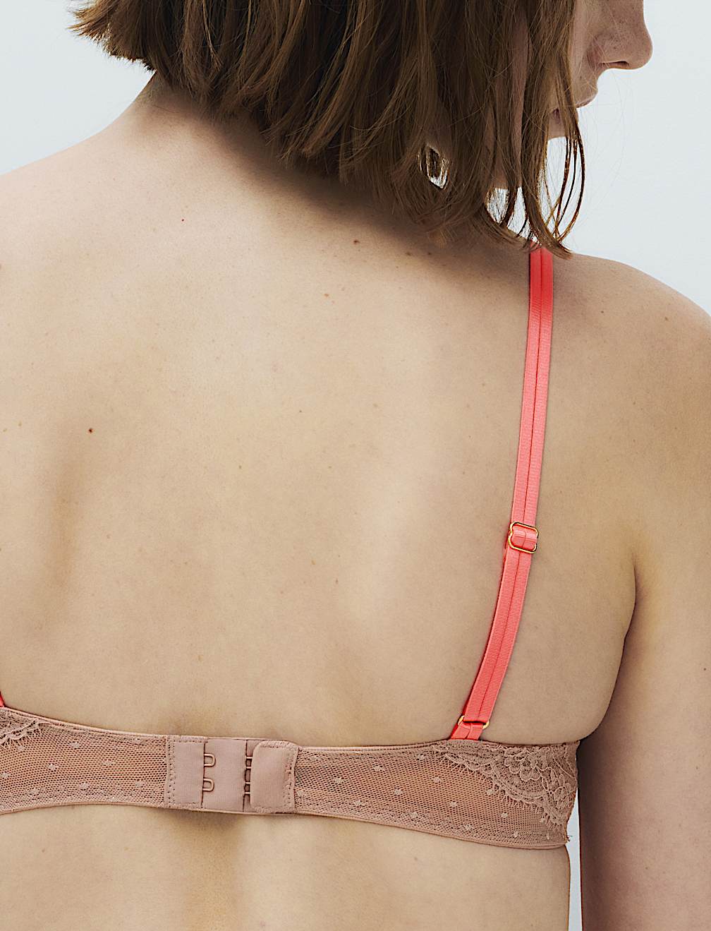 Ida Lace Wired Plunge Bra (A-E)