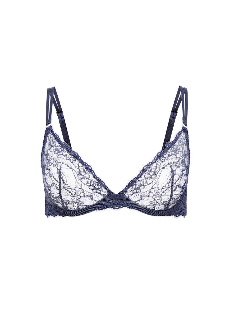 Ida Lace Wired Plunge Bra (A-E)