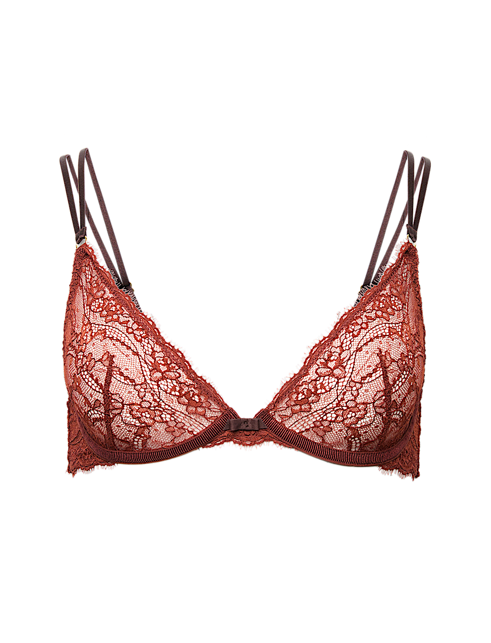 Ida Lace Wired Plunge Bra (A-E)