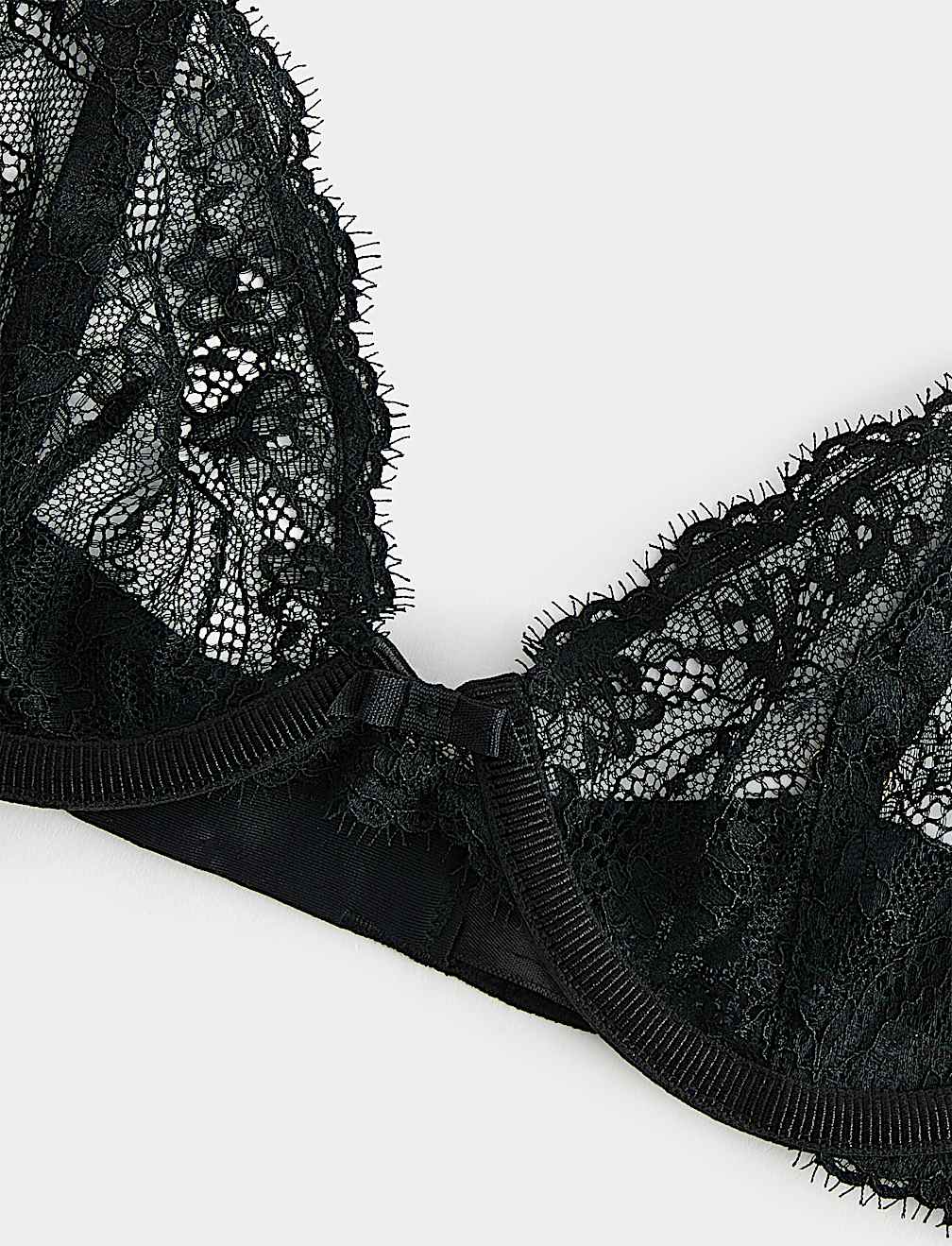 Ida Lace Wired Plunge Bra (A-E)