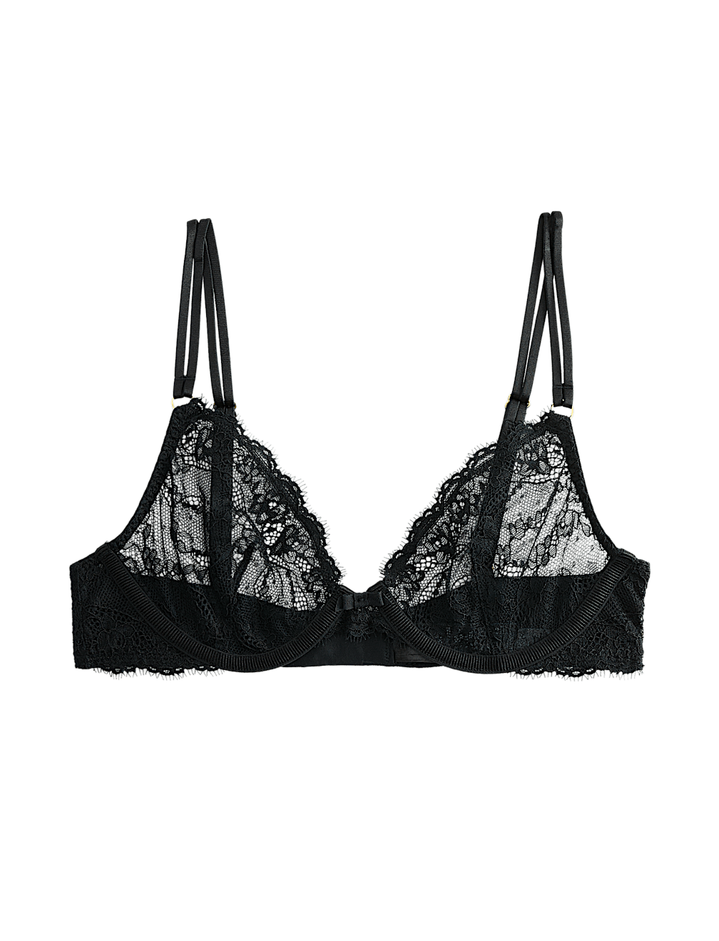 Ida Lace Wired Plunge Bra (A-E)