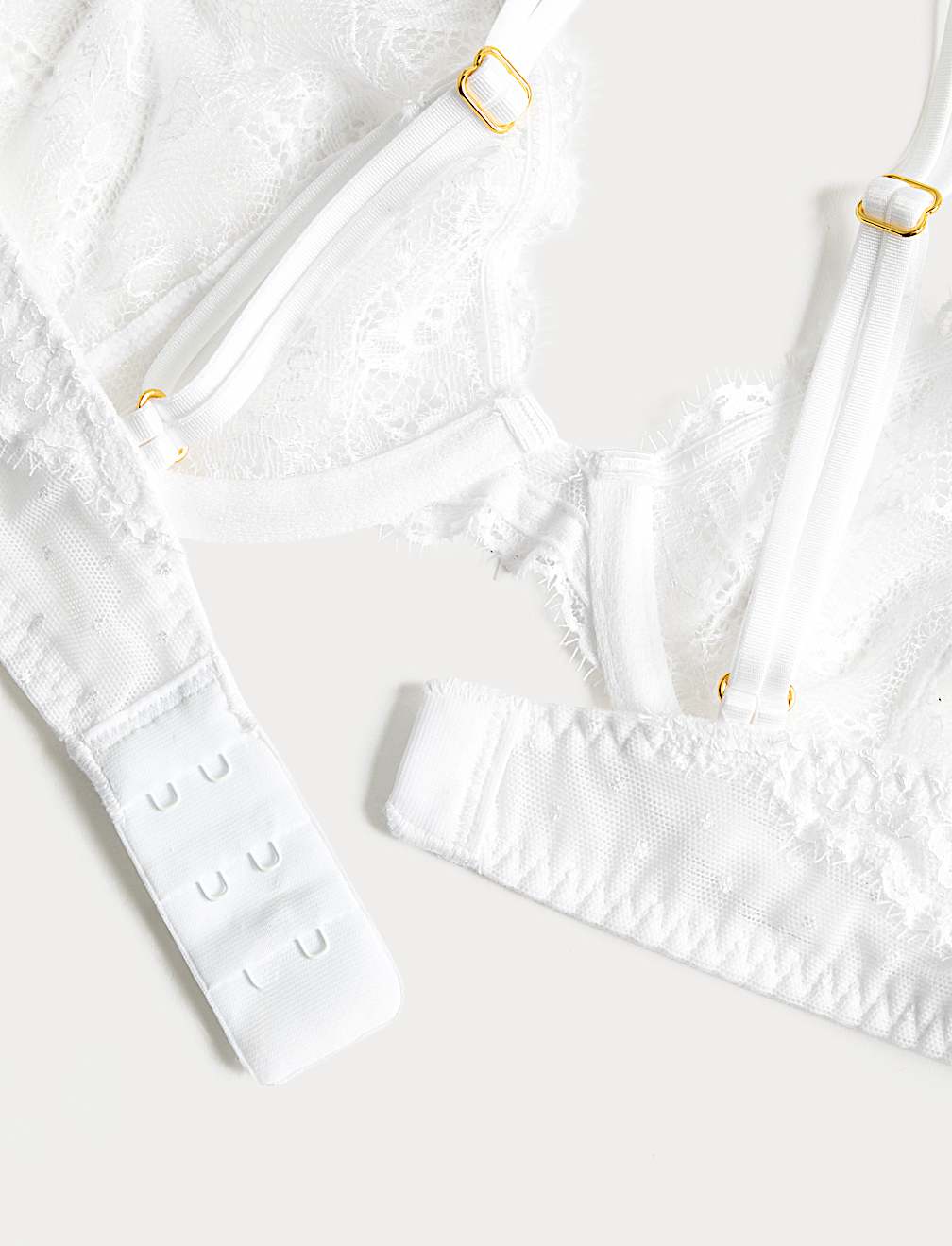 Ida Lace Wired Plunge Bra (A-E)