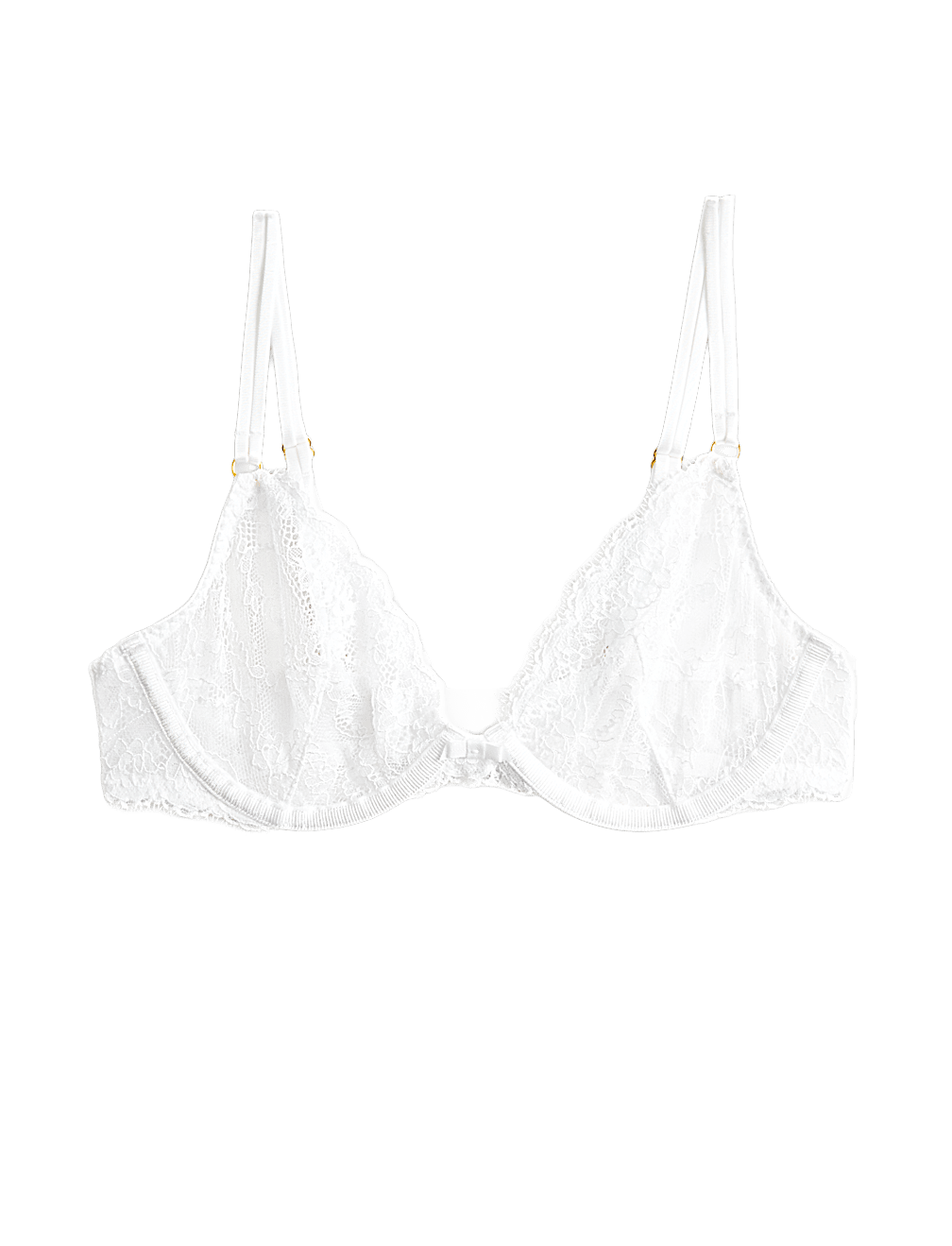 Ida Lace Wired Plunge Bra (A-E)