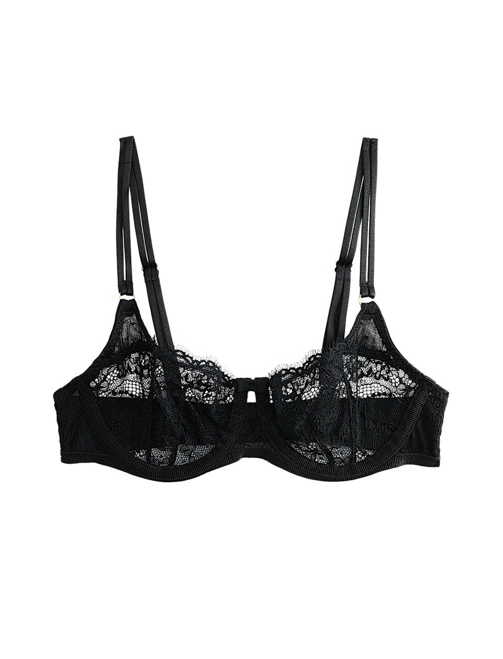 Ida Lace Wired Balcony Bra (A-E)