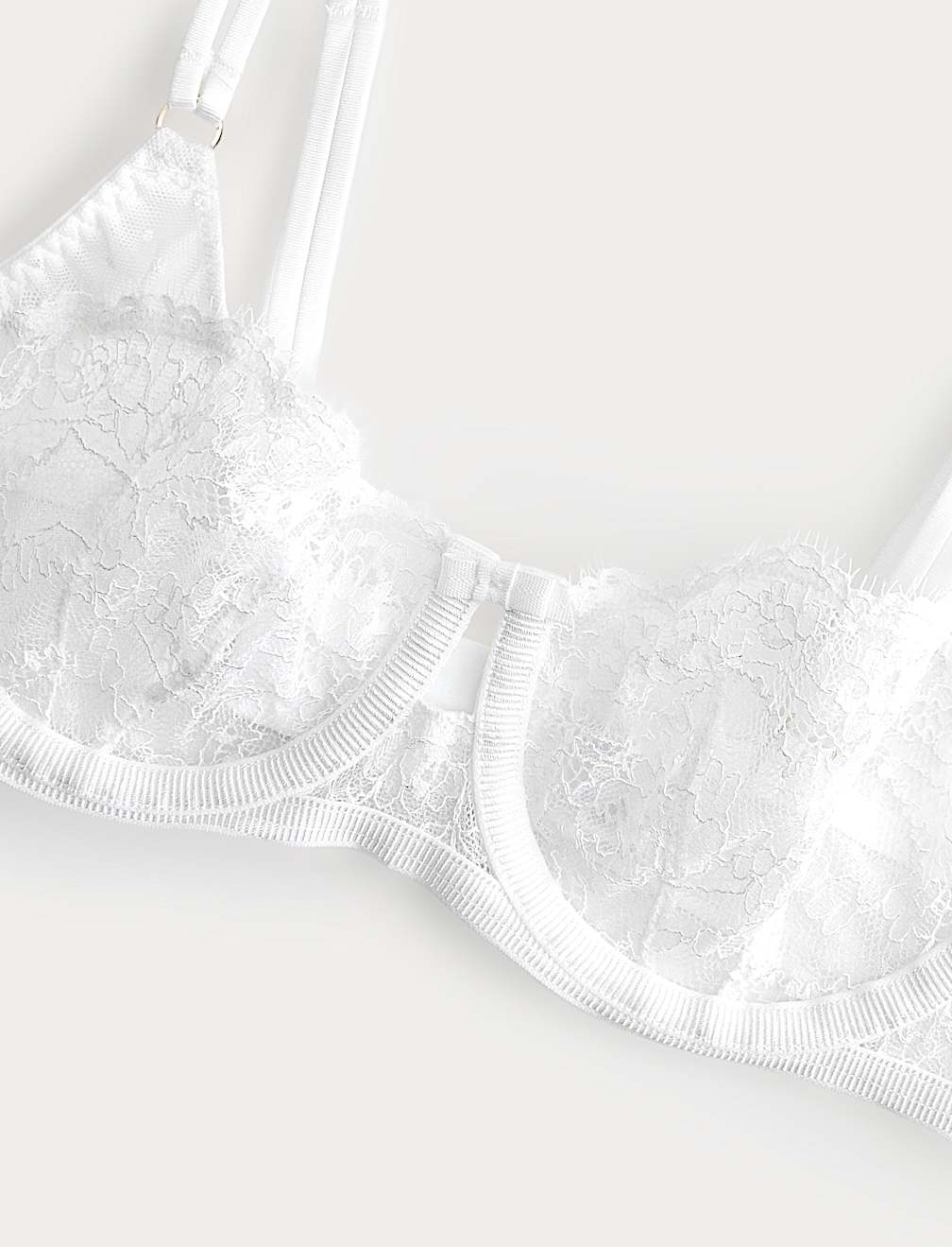Ida Lace Wired Balcony Bra (A-E)