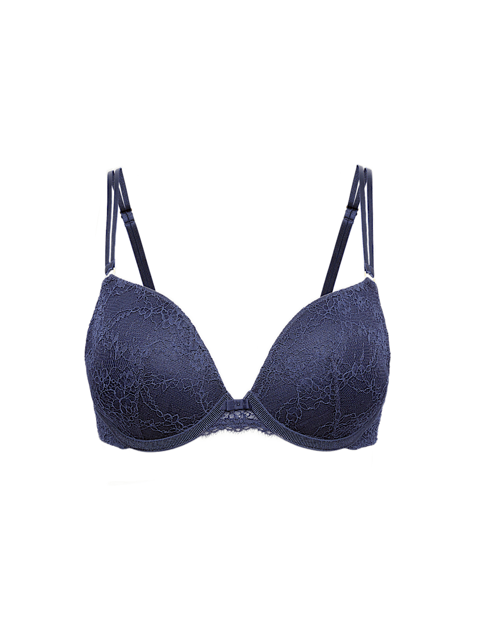 Ida Lace Wired Push-Up Plunge Bra (A-E)