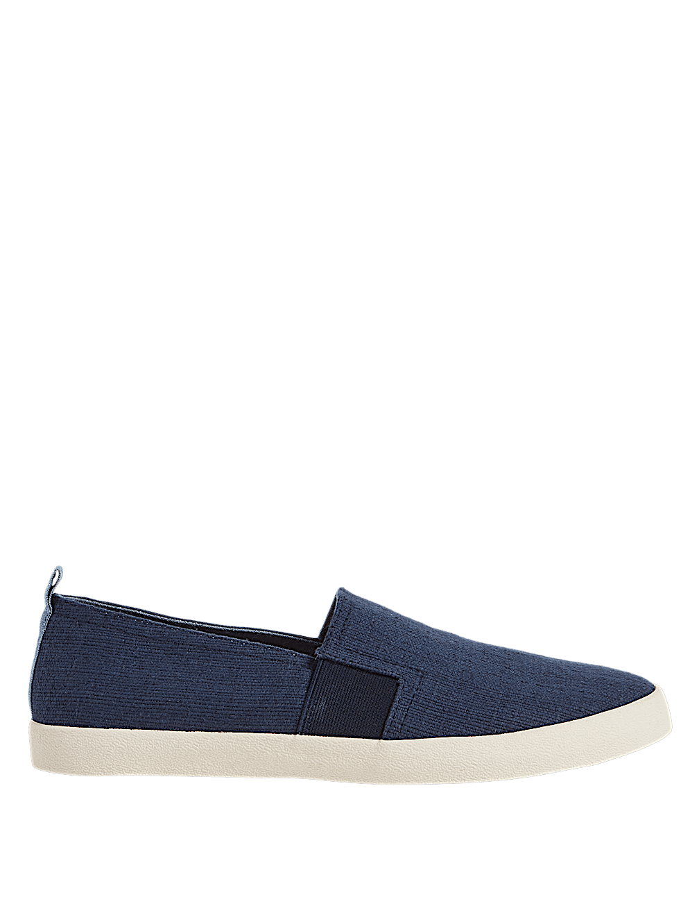 Canvas Slip-on Pump Shoes