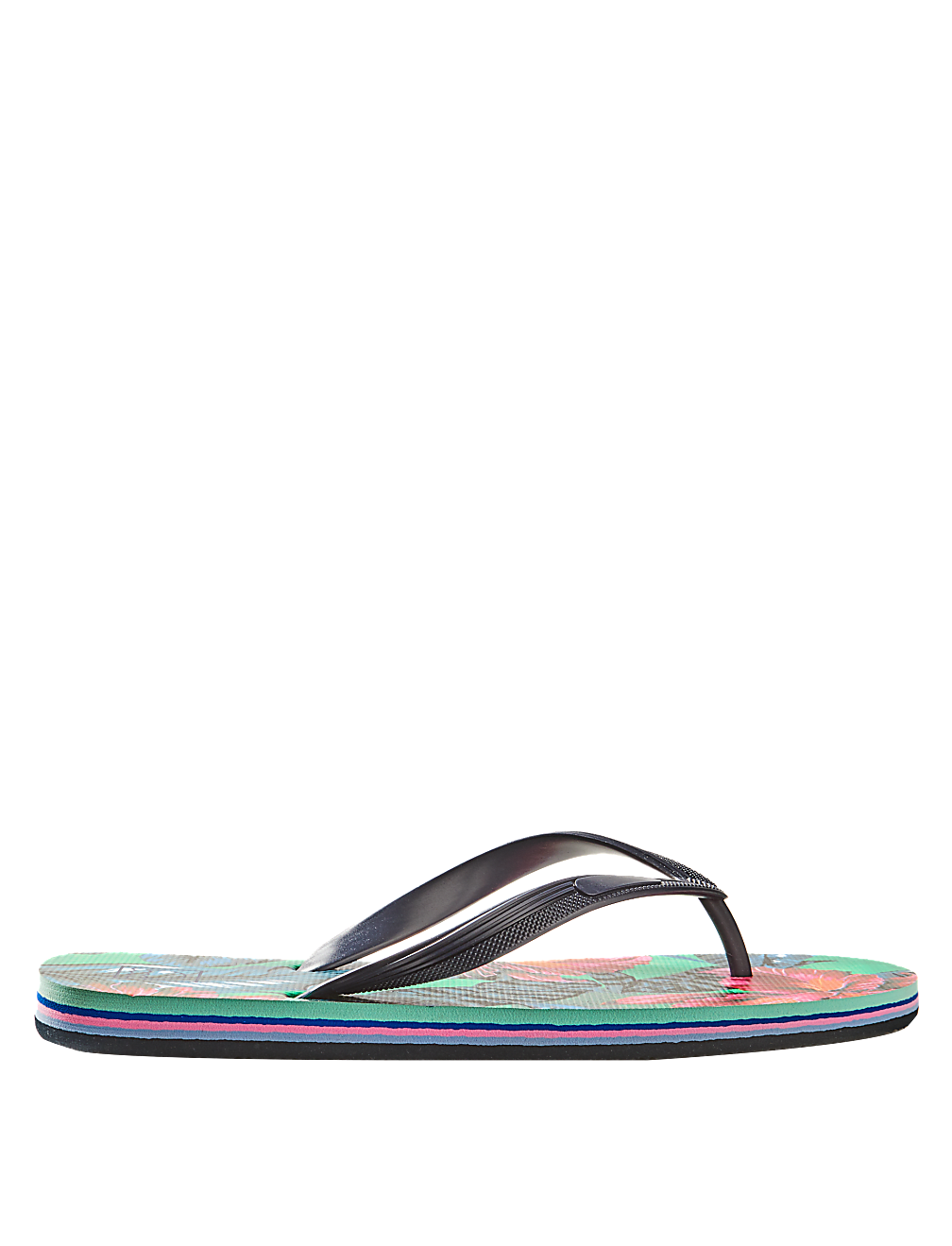 Floral Print Flip-flops