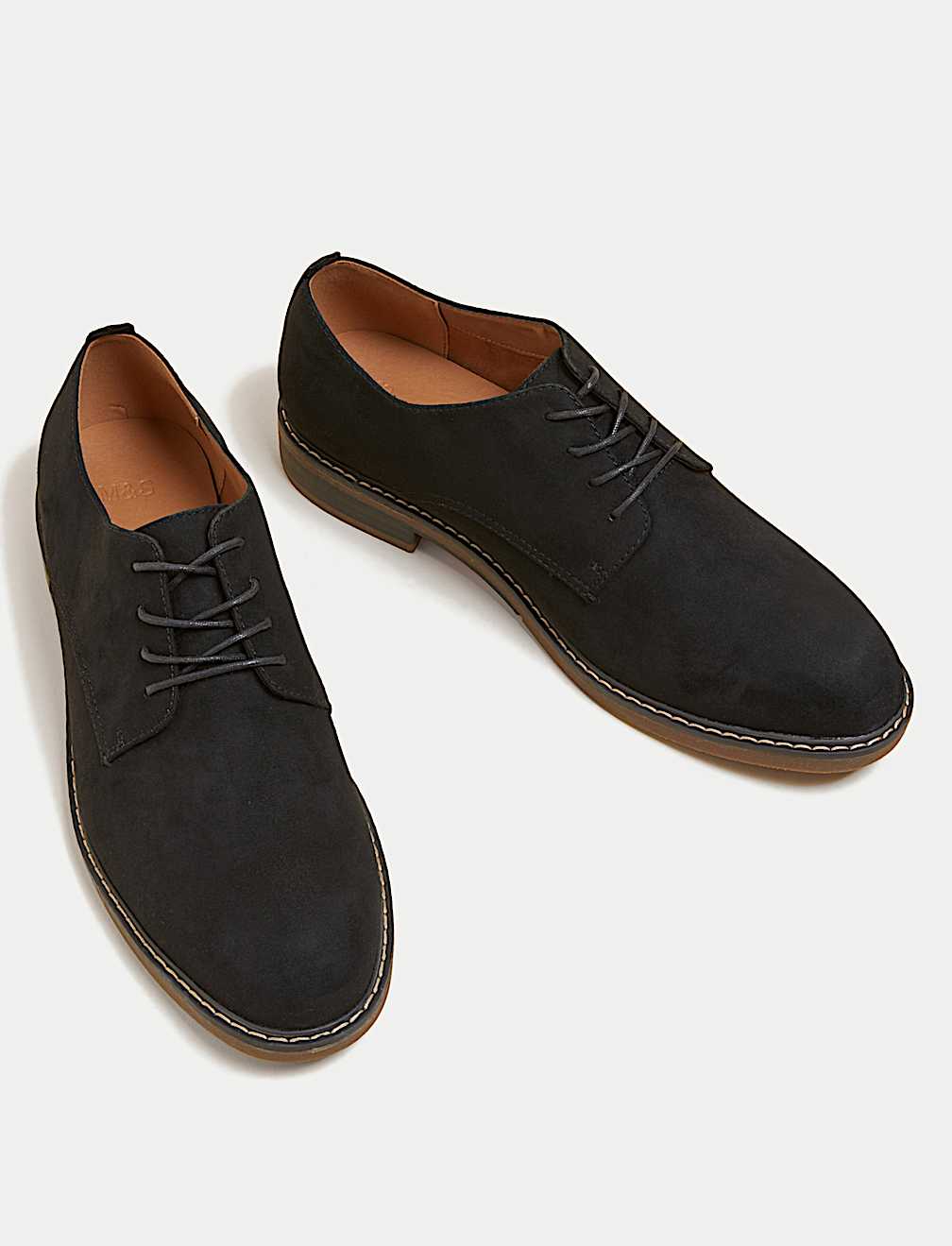 Suedette Derby Shoes