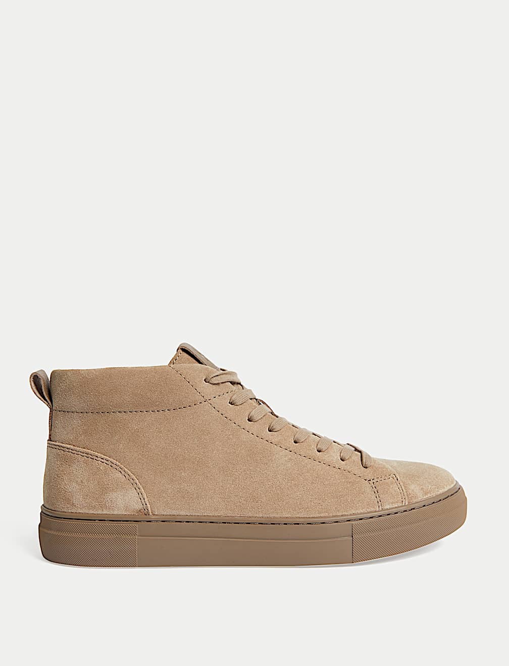 Suede High Top Trainers