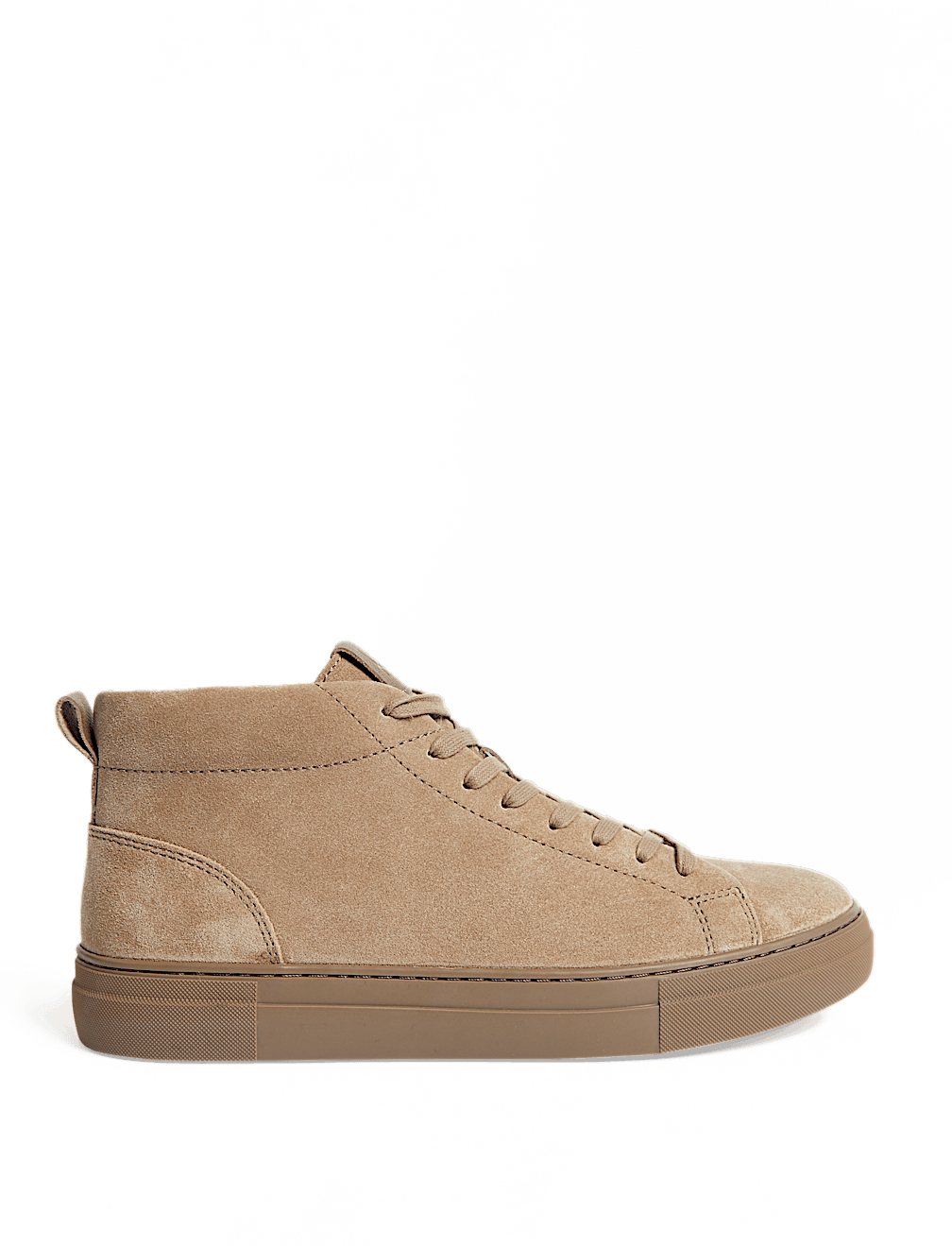 Suede High Top Trainers