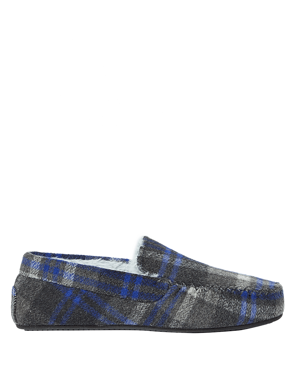 Checked Moccasin Slippers with Freshfeet™