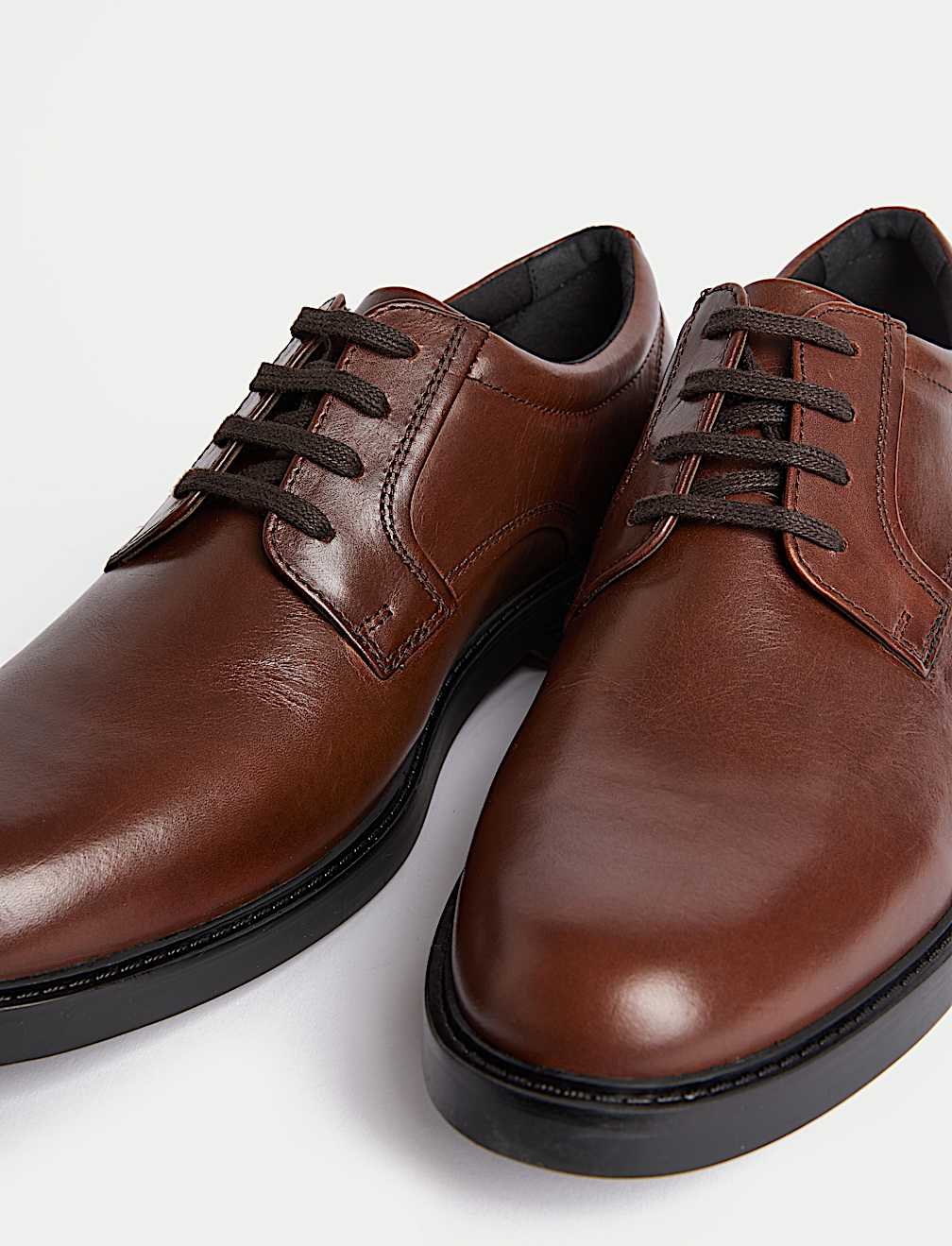 Airflex&trade; Leather Derby Shoes