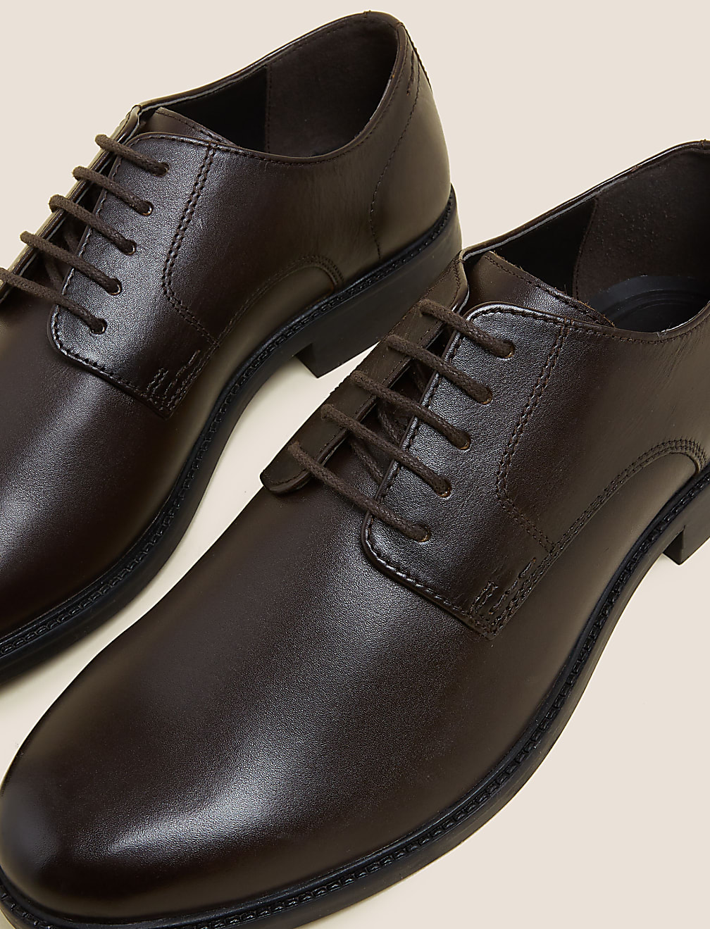 Leather Derby Shoes