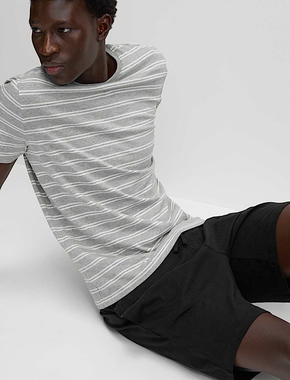 Pure Cotton Striped Pyjama Set
