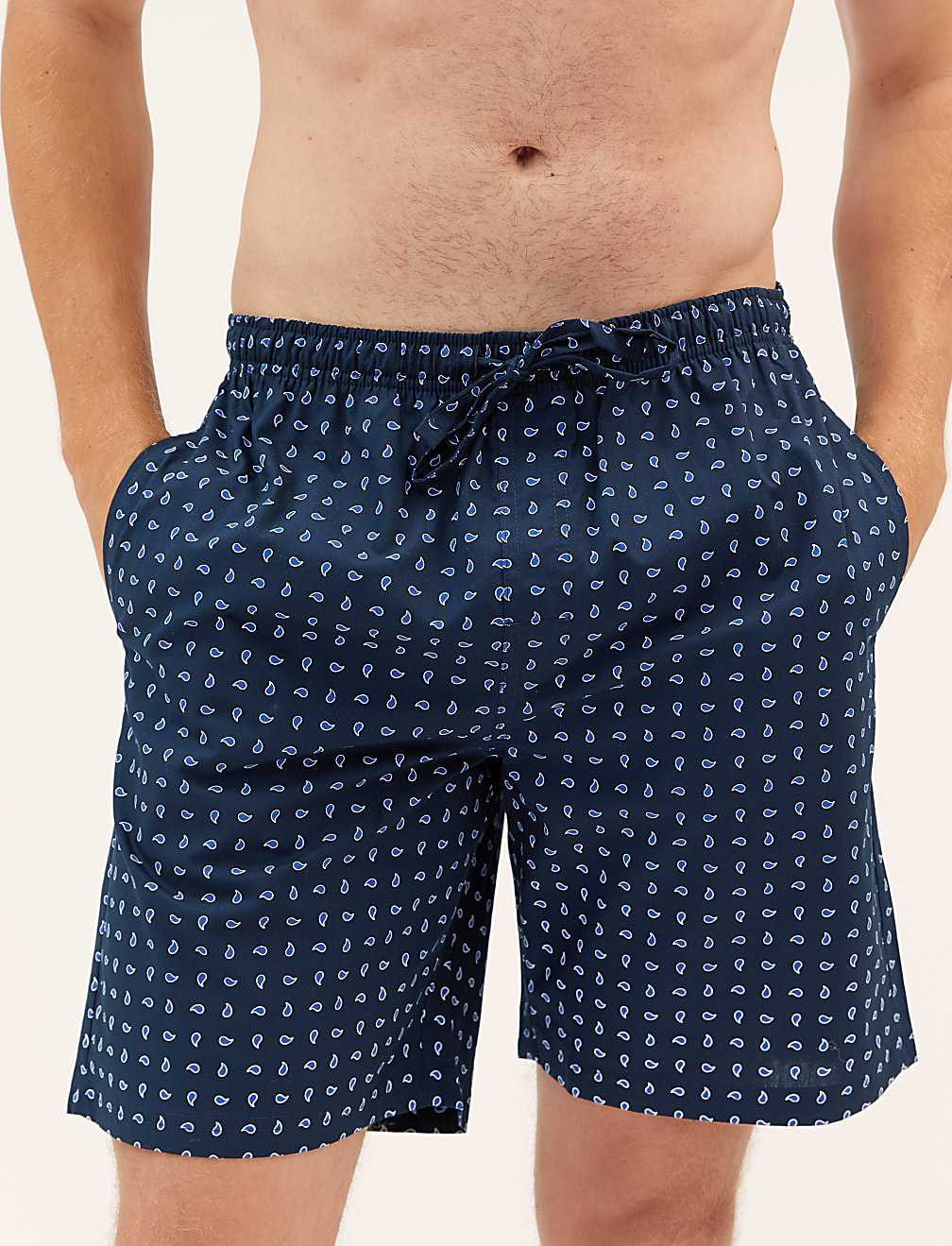 2pk Pure Cotton Printed Pyjama Shorts