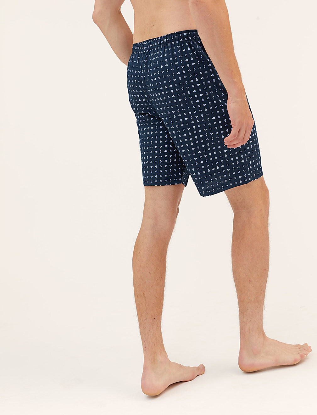 2pk Pure Cotton Printed Pyjama Shorts