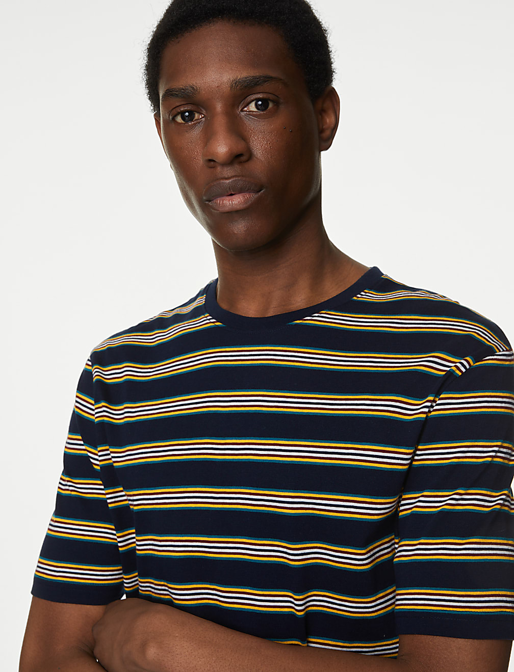 Pure Cotton Striped Pyjama Set