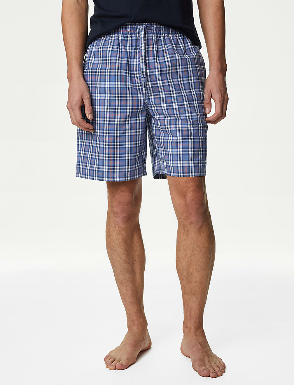 2pk Pure Cotton Printed Pyjama Shorts