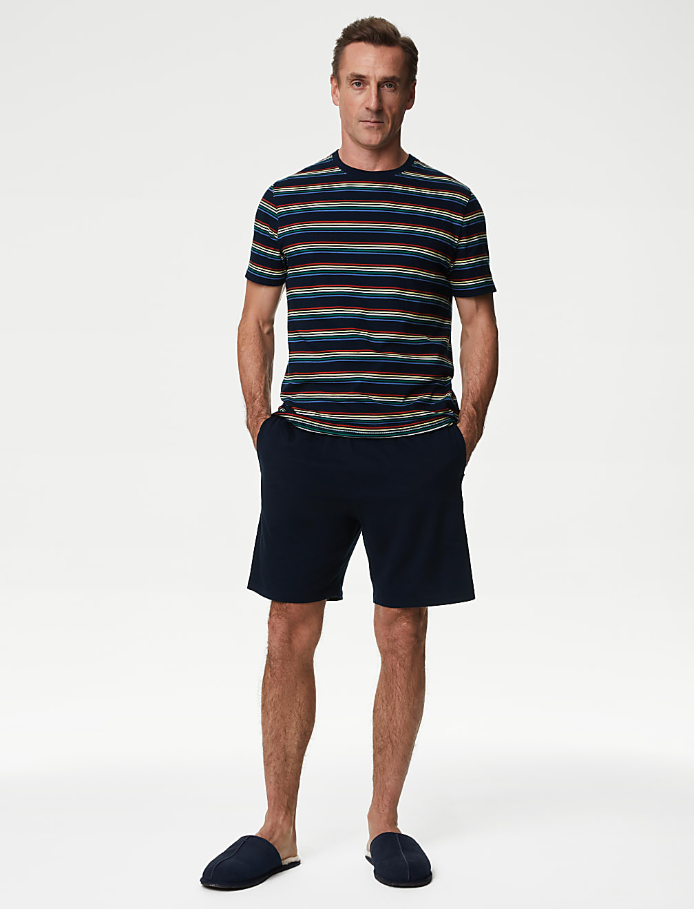 Pure Cotton Striped Pyjama Set