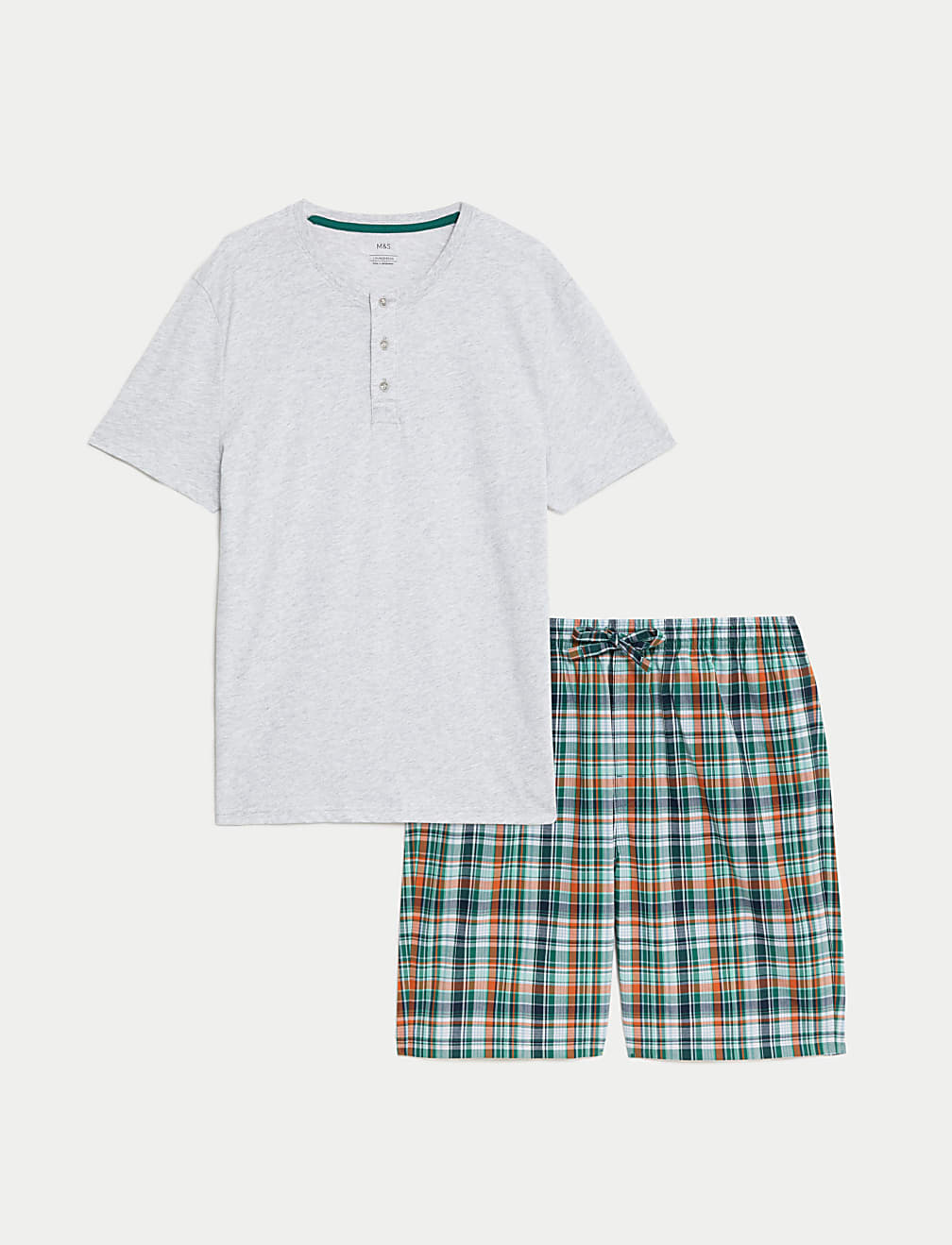 Pure Cotton Checked Pyjama Set