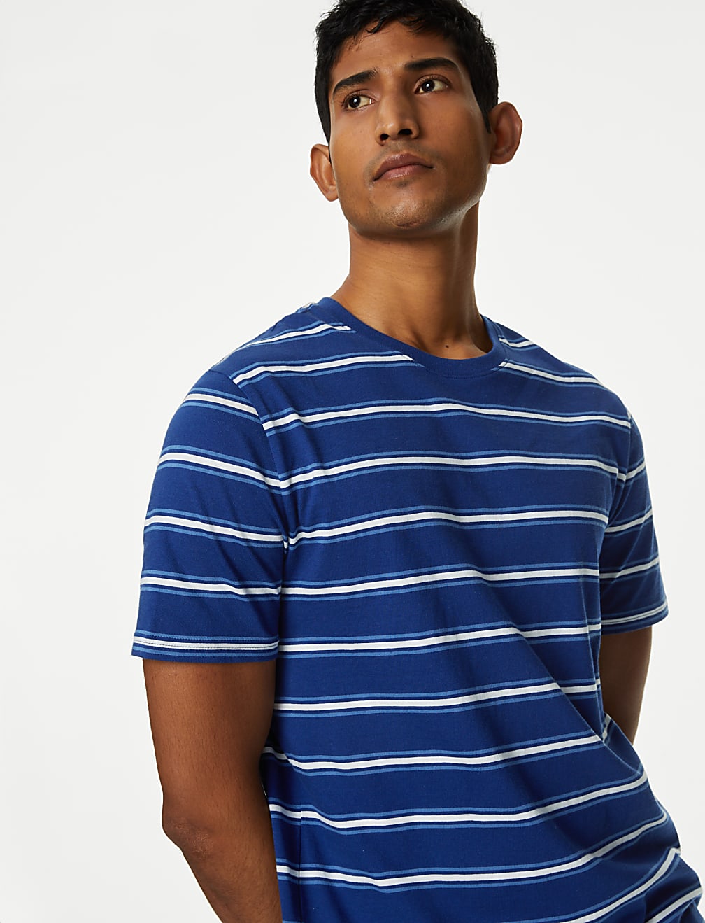 Pure Cotton Striped Pyjama Set