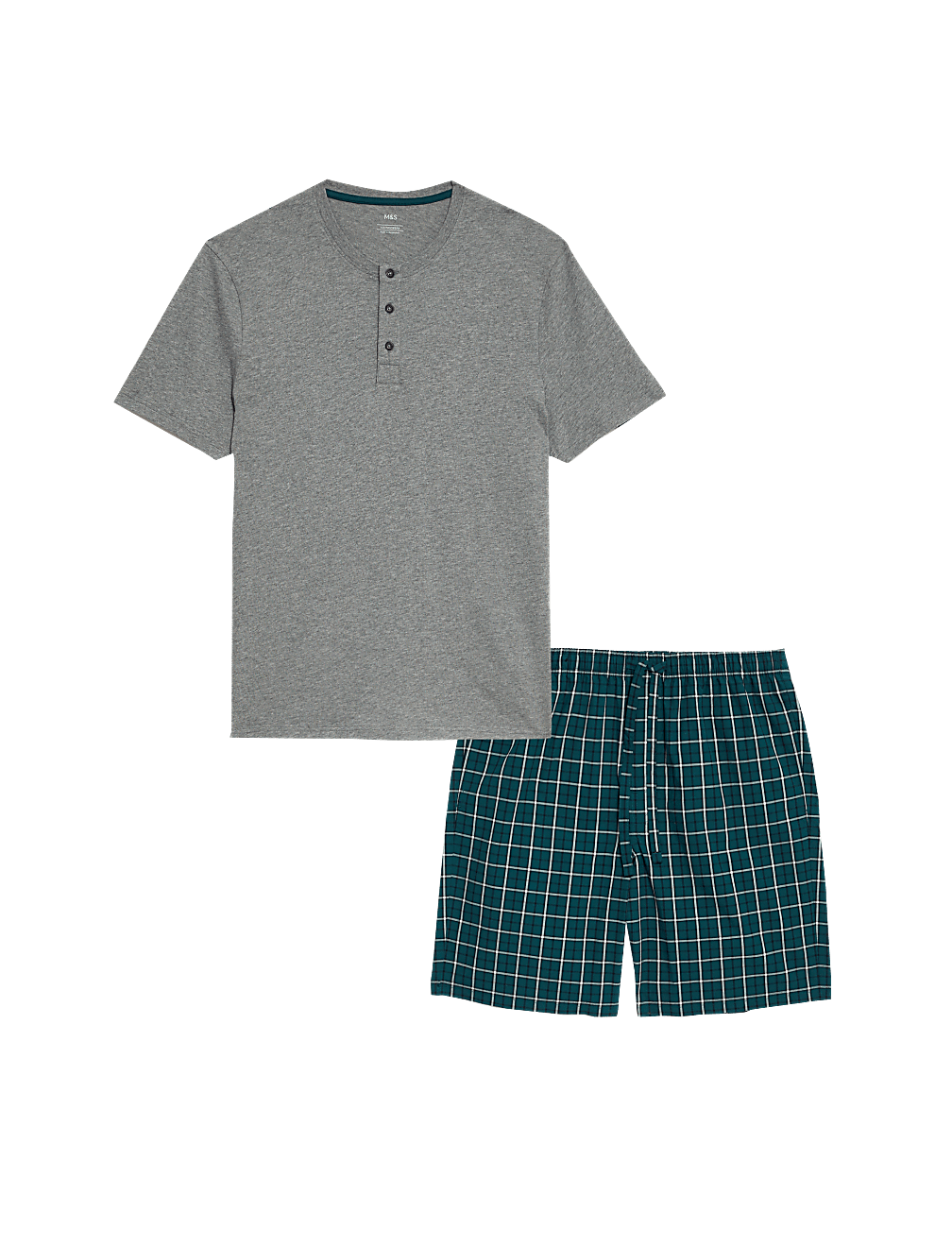 Pure Cotton Checked Pyjama Set