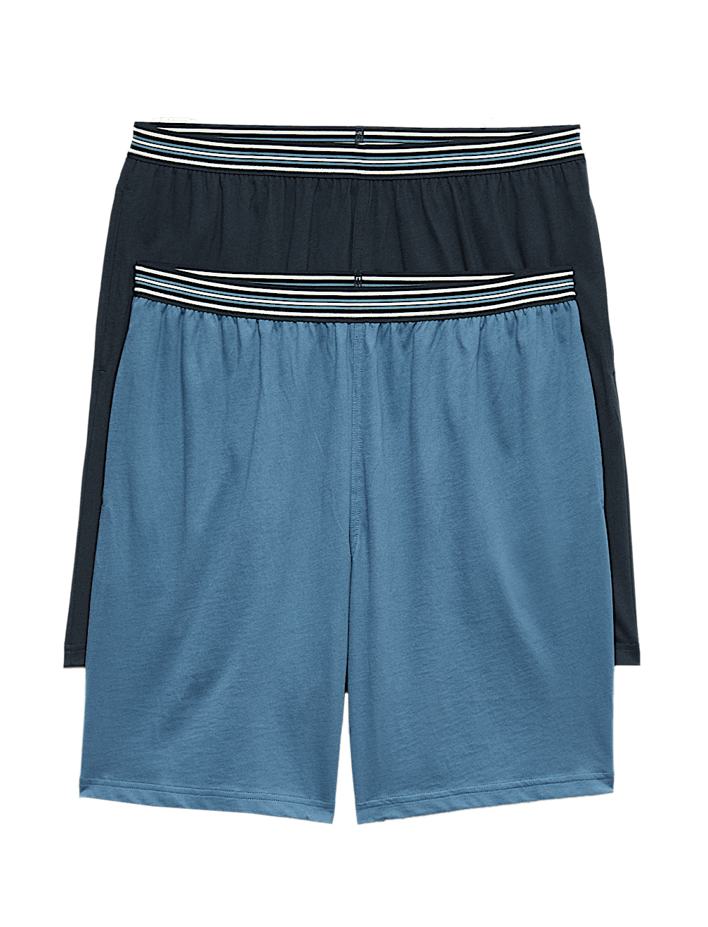 2-Pack Pure Cotton Jersey Pyjama Shorts