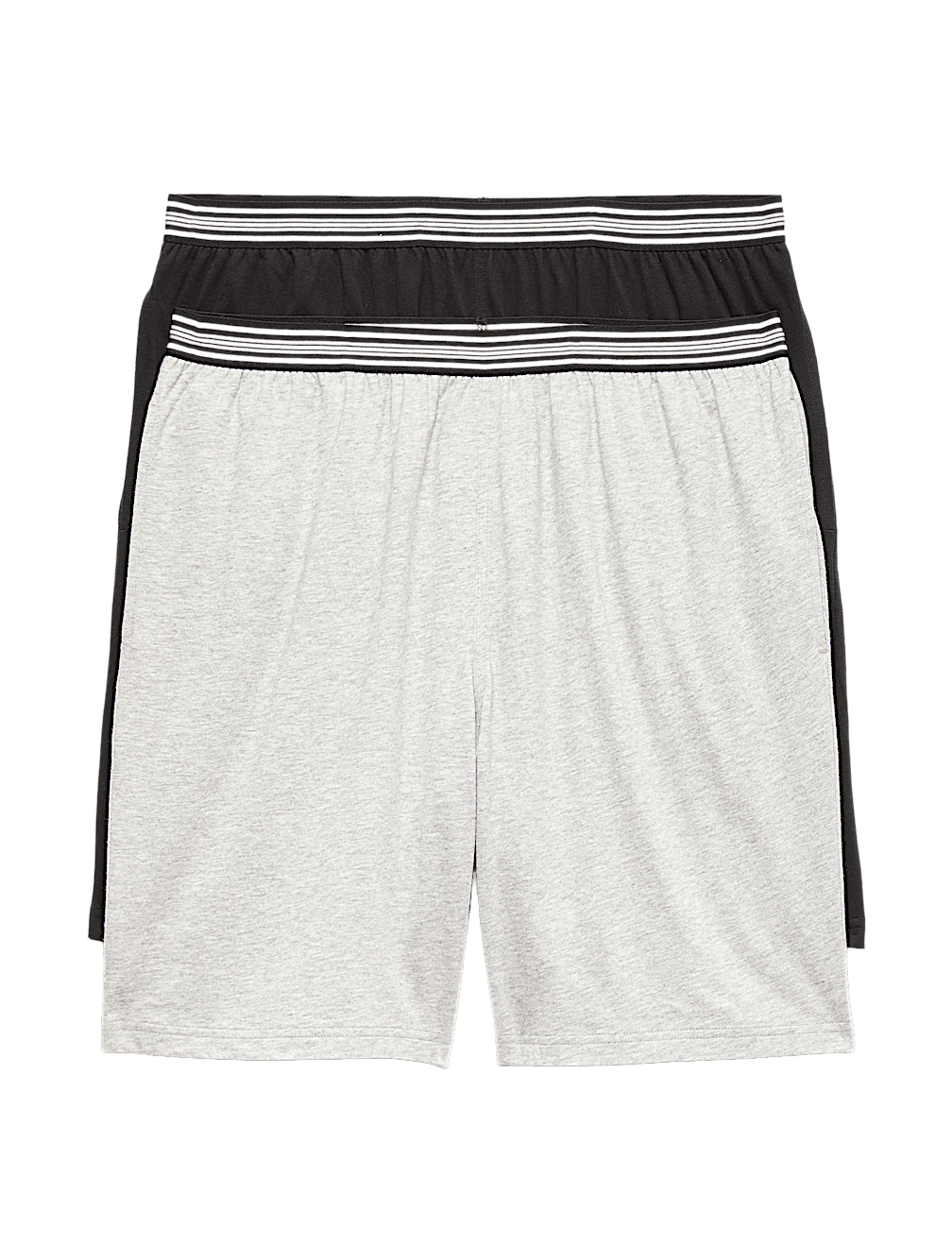 2-Pack Pure Cotton Jersey Pyjama Shorts