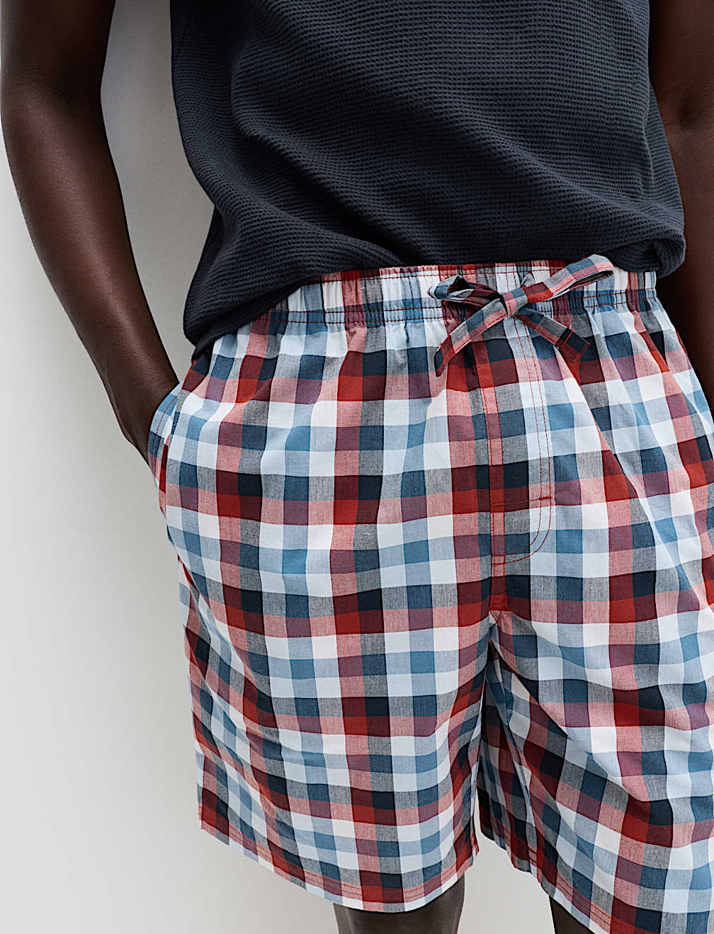 Pure Cotton Checked Pyjamas Set